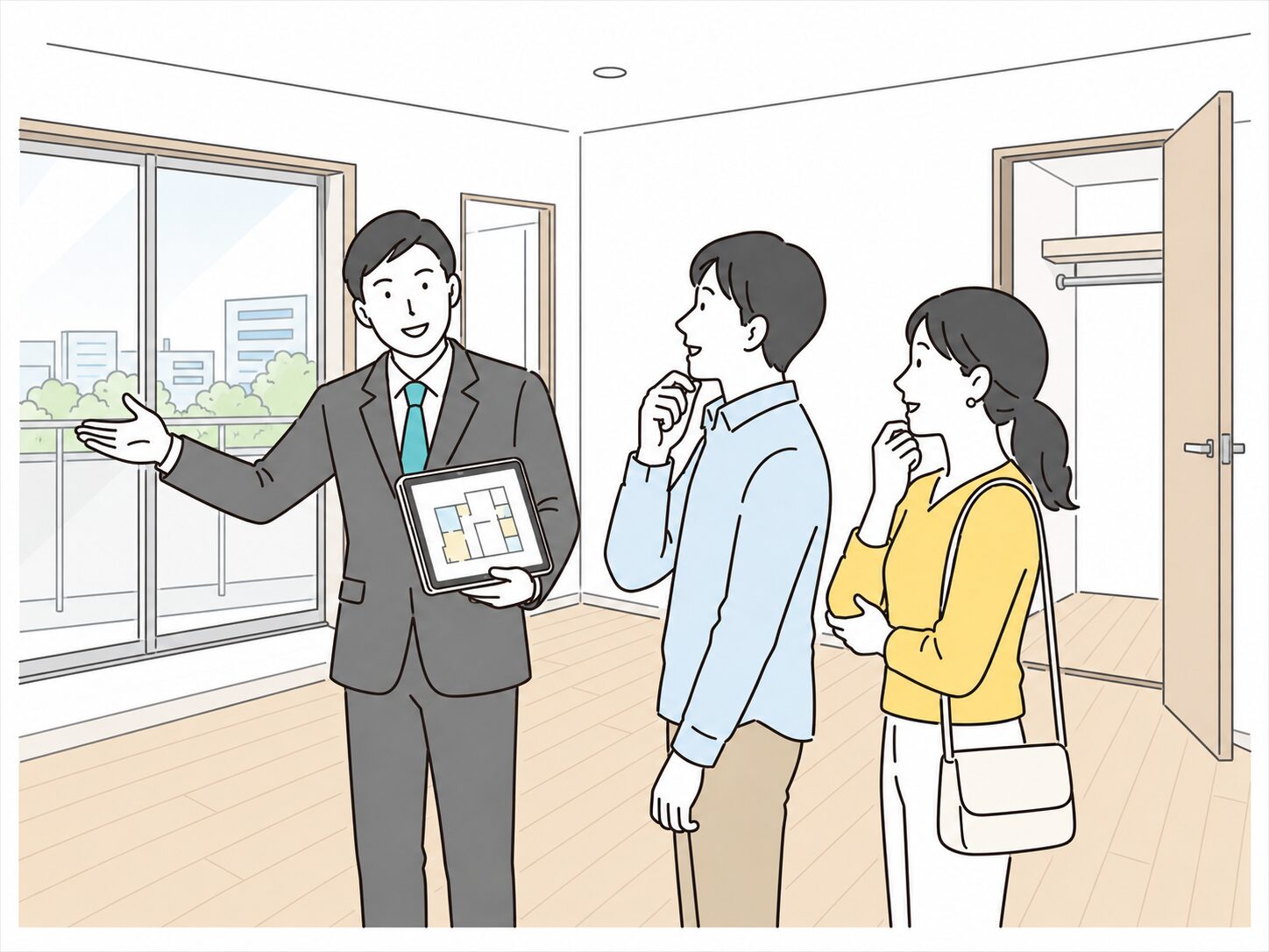 物件の内覧案内