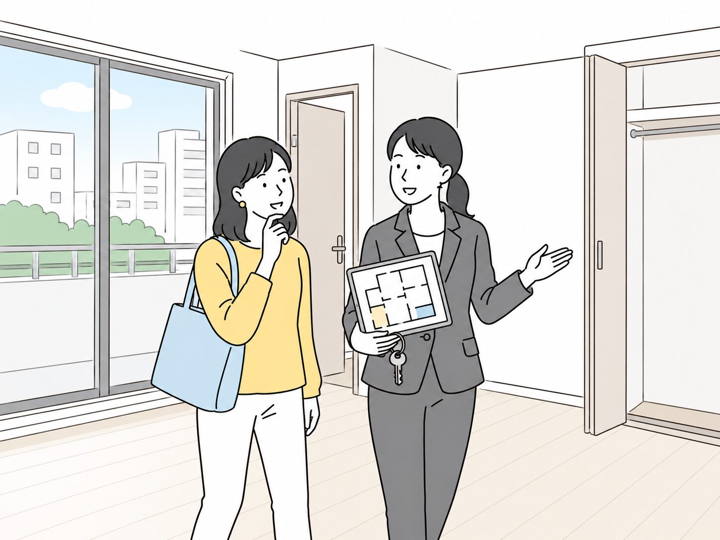 物件の内見案内